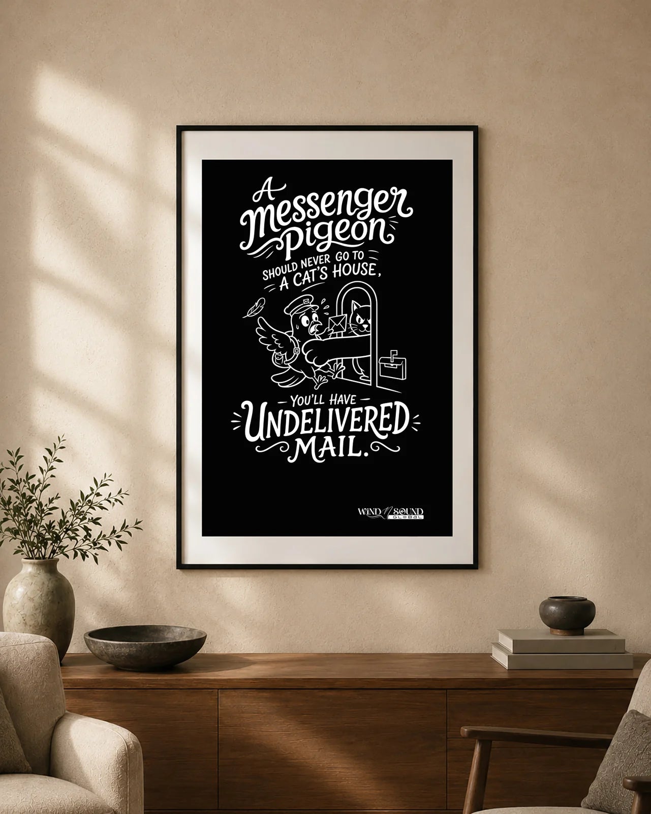 Art print; frame not included